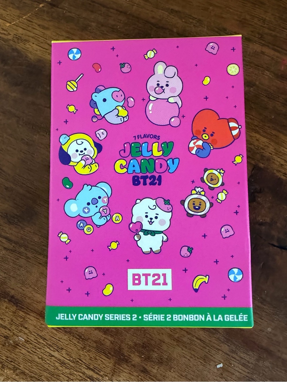 BT21 Kids Jelly Candy Toy Box - Pink
